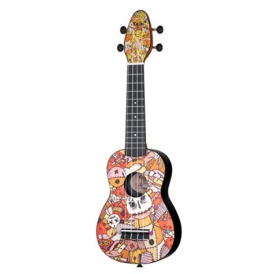 Ukelele soprano K2-VP modelo Voodoo Puppet