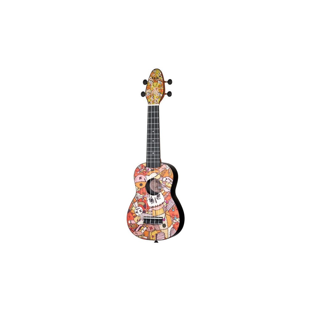 Ukelele soprano K2-VP modelo Voodoo Puppet