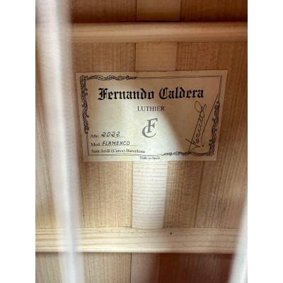 Guitarra Flamenca Fernando Caldera mod.Flamenco