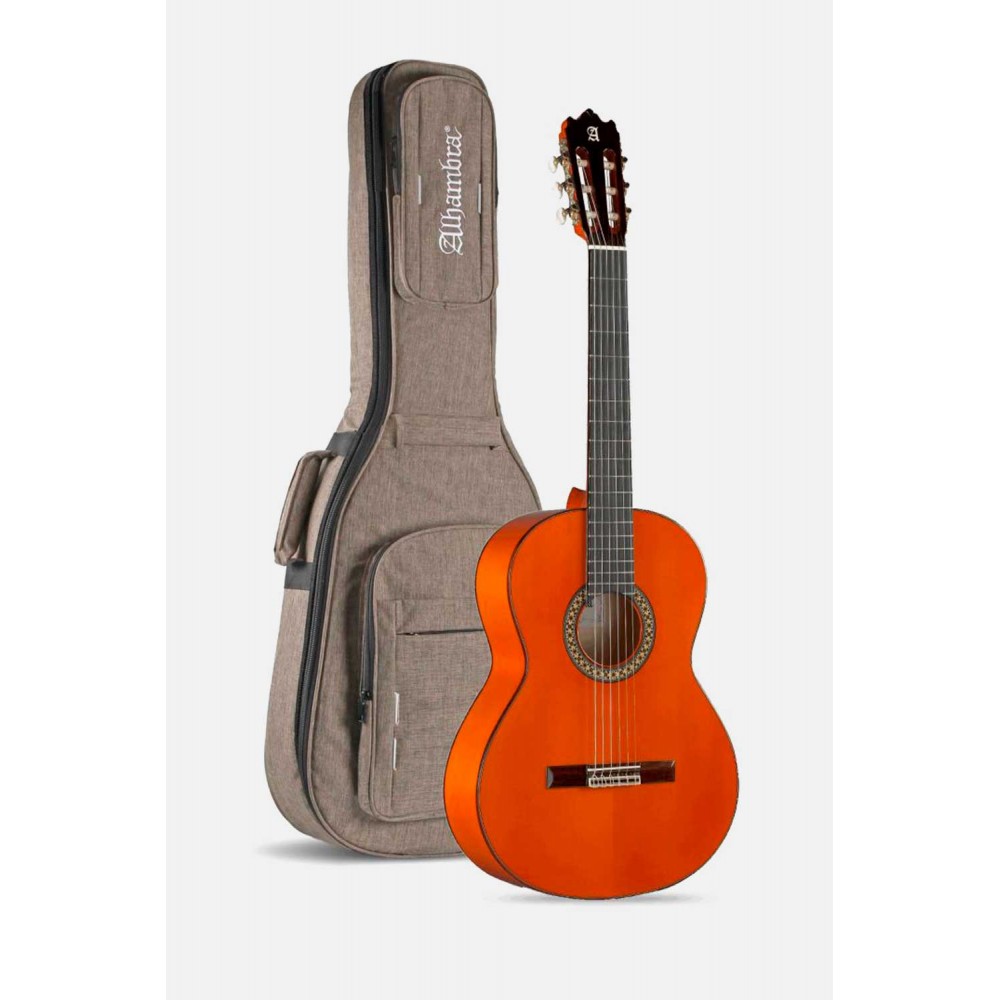 Guitarra Flamenca Alhambra 4F con funda " Alhambra " 25mm