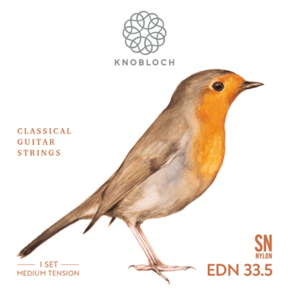Knobloch Erithacus Nylon SN Media EDN 33.5 Juego de Cuerdas para Guitarra