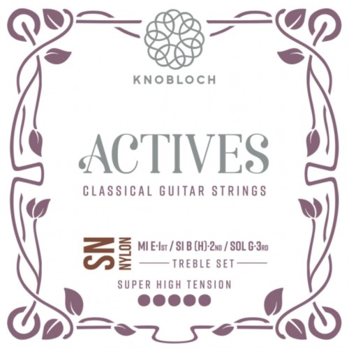 Juego de Primas Knobloch 600 ASN Nylon SN. Tensión Extra Fuerte