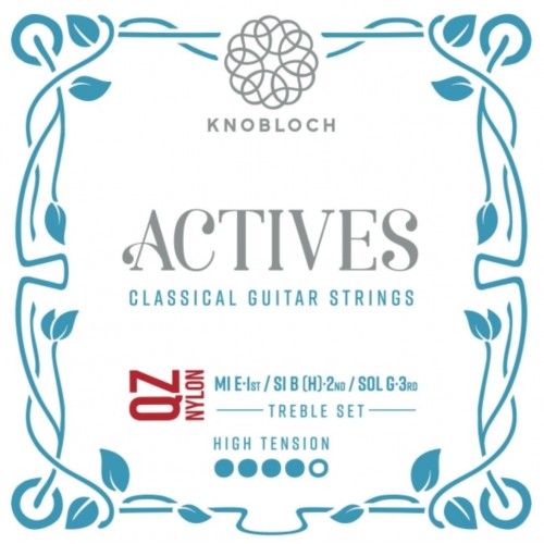 Juego de Primas Knobloch 500 AQZ Nylon QZ. Tensión Fuerte