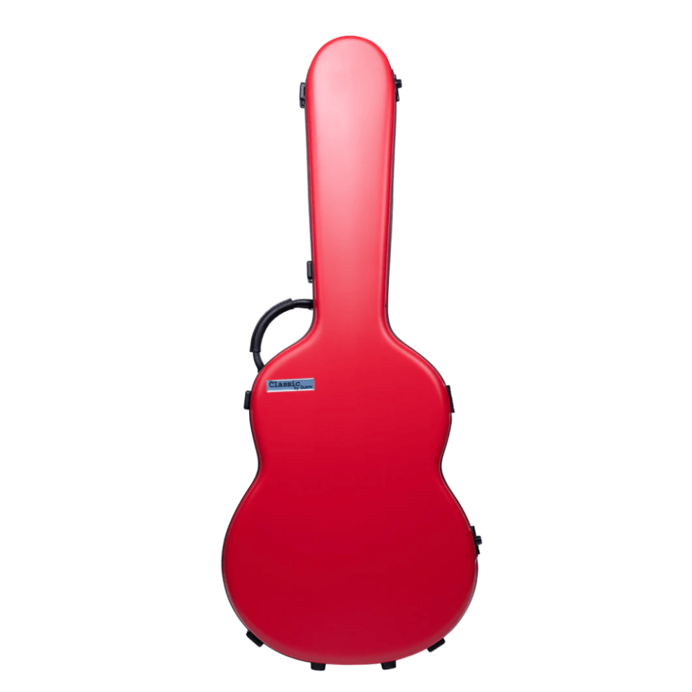Estuche Guitarra Bam Classic Rojo 8002SRG para Guitarra Clásica y Flamenca
