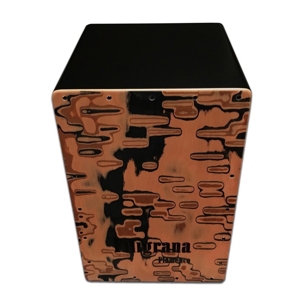 Cajón Flamenco Filigrana Compás – Artisanat Espagnol Professionnel – Tapa Bouleau 3 Mm – Son Puissant