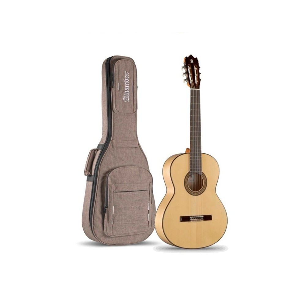 Guitarra Flamenca Alhambra 3F con  Funda 25 mm