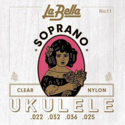 Juego de Cuerdas Ukelele Soprano La Bella 11