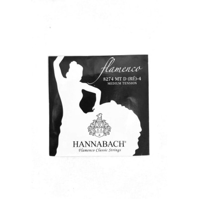 Cuerda 4ª Hannabach Flamenco Media Tensión.