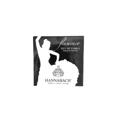 Cuerda 1ª Hannabach Flamenco Media Tensión.