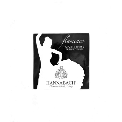 Cuerda 2ª Hannabach Flamenco Media Tensión.