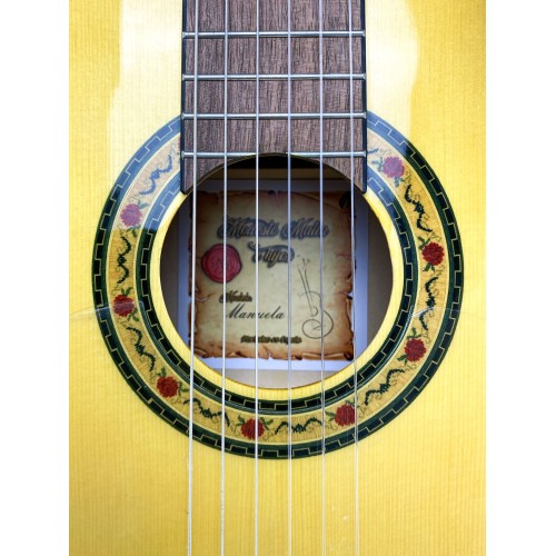Guitarra flamenca Modesto Malla "Manuela" con Previo Double OS1