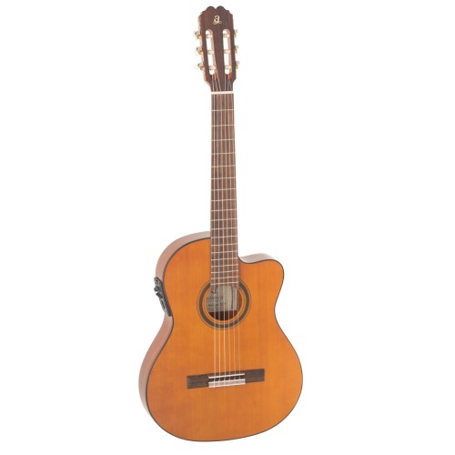 GUITARRA CLÁSICA ADMIRA MÁLAGA ELECTRIFICADA CUTAWAY CUERPO ESTRECHO SERIE CONSERVATORIO