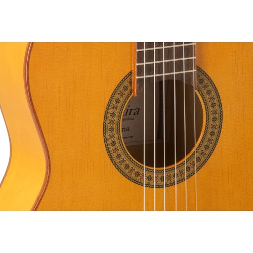 GUITARRA CLÁSICA ADMIRA TRIANA SERIE FLAMENCO SATINADA ELECTRIFICADA CON EQ6
