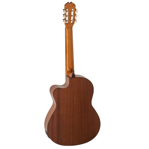 GUITARRA CLÁSICA ADMIRA ALBA 4/4 ELECTRIFICADA CON CUTAWAY ZURDA SERIE INICIACIÓN BRILLO