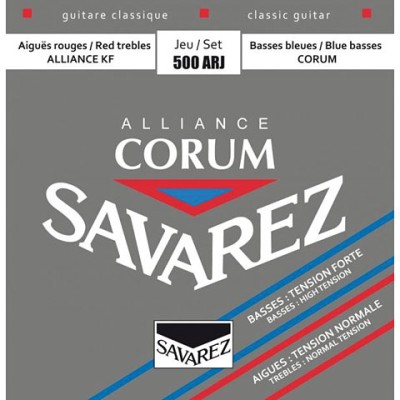 Juego de Cuerdas para Guitarra Savarez 500ARJ Corum Alliance
