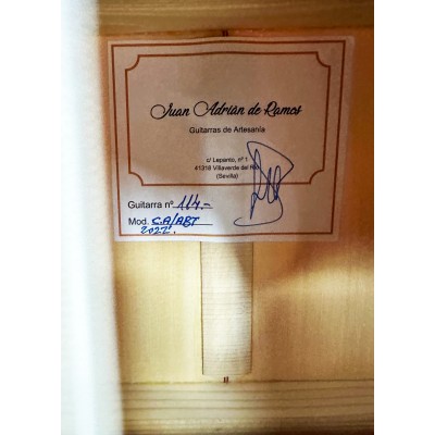 Guitarra Flamenca Juan Adrián de Ramos 2022