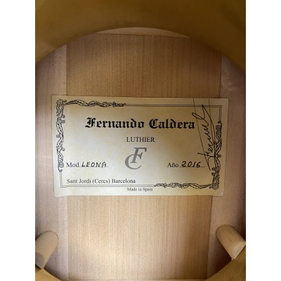 Guitarra Fernando Caldera "La Leona"