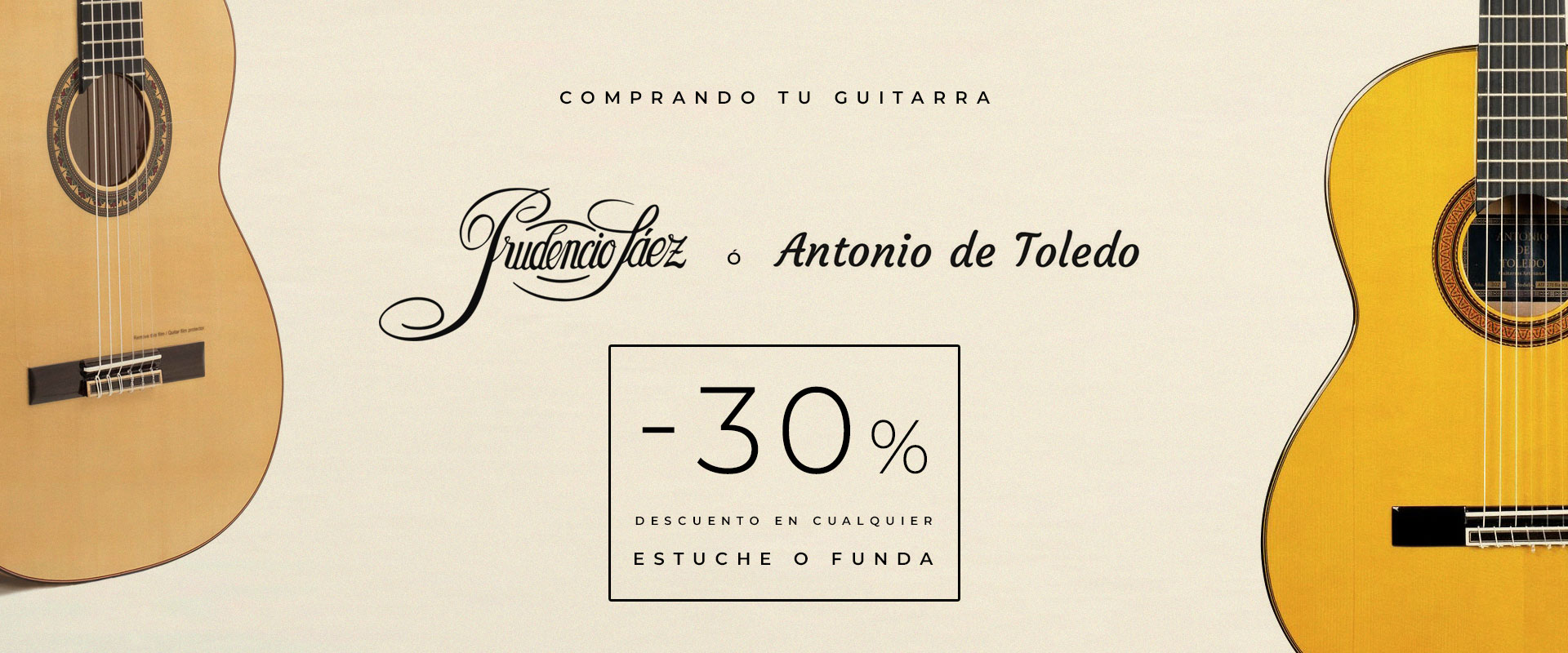 Promocion guitarras Antonio de Toledo